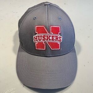 NWOT Grey Captivating Headwear Nebraska Huskers Hat